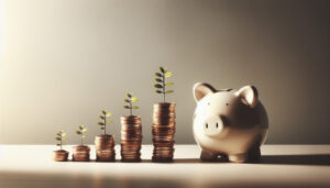 Illustration for christmas loan